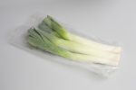 Leek packaging - plastic film bag