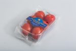 tomato packaging - plastic film on reel